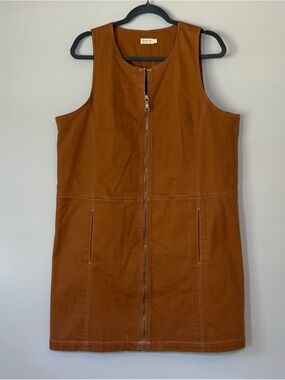 Spartina 449 Camel Brown Sleeveless Shift size XL